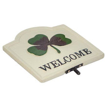 Load image into Gallery viewer, Shamrock Welcome Garden Stake