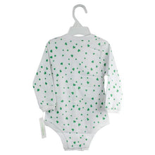 Load image into Gallery viewer, Long Sleeve Shamrock Onezee