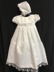 Girls Christening Gown - 2 Piece