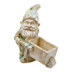 Wheeling For Gold Leprechaun Planter