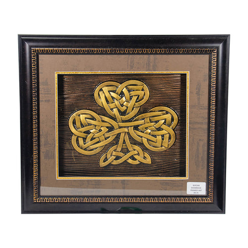 Framed Shamrock Art