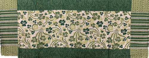 Shamrock Garden Tapestry Runner