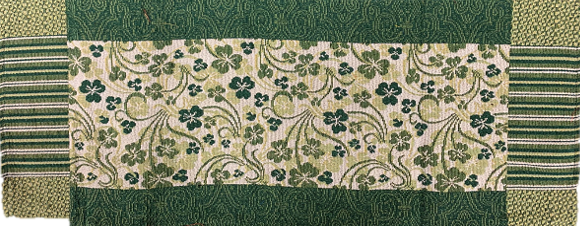 Shamrock Garden Tapestry Runner