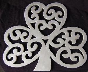 Natural Shamrock Wall Hanging