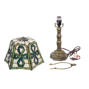 Celtic Top Pleated Lamp