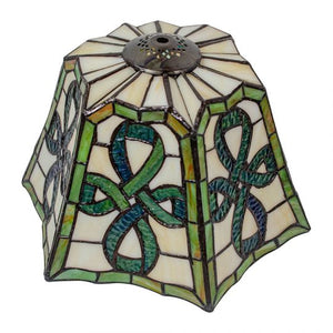 Celtic Top Pleated Lamp