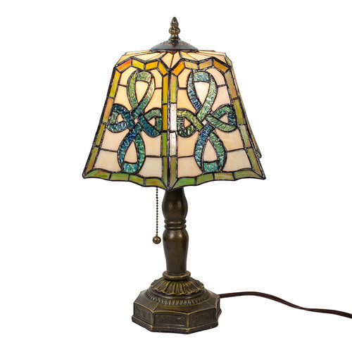 Celtic Top Pleated Lamp