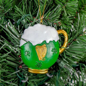 Sham,mug,pot Gold Ornament 3 Pc Set