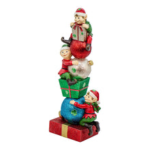 Load image into Gallery viewer, Irish Elves Stacking Presents Figurine