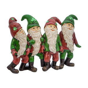 Four Happy Santa Elves