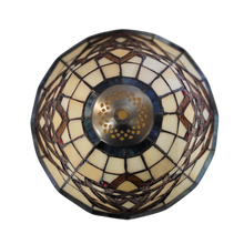 Load image into Gallery viewer, Celtic Blooming Flower Stained Glass Lamp