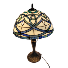 Load image into Gallery viewer, Trinity Ring Stained Glass Lamp