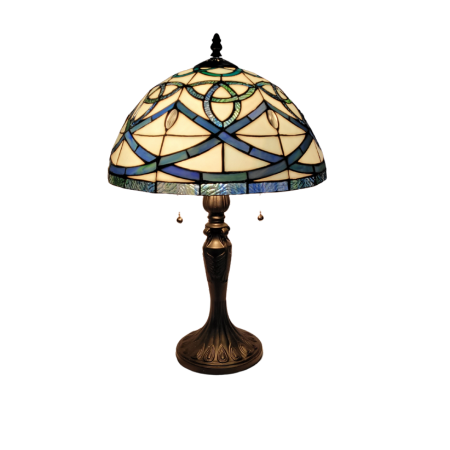 Trinity Ring Stained Glass Lamp