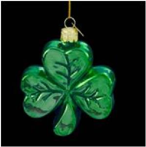 Nobel Gems Glass Shamrock