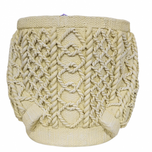 Aran Sweater Planter