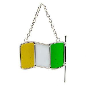 Wee Set Of Irish Flags Ornaments